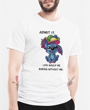 Чоловіча футболка Stitch