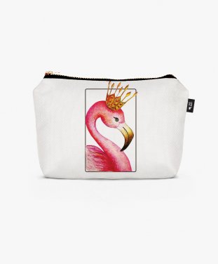 Косметичка Акварельний фламінго | Watercolor flamingo