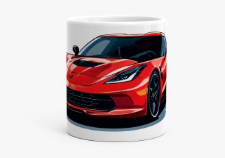 Чашка Червоний спортивний автомобіль