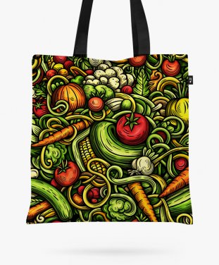Авоська Vegetables doodle