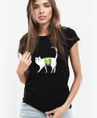 Жіноча футболка Спрайт-кіт