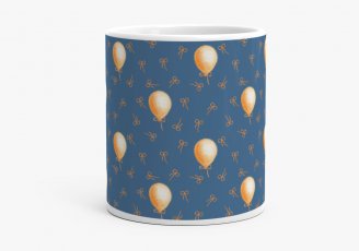 Чашка Милий патерн з повітряними кульками