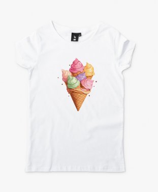 Жіноча футболка Морозиво-гігант