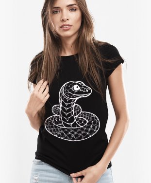 Жіноча футболка Змія рік Змії