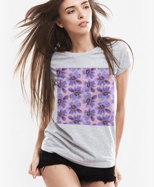 Жіноча футболка Ніжні квіти