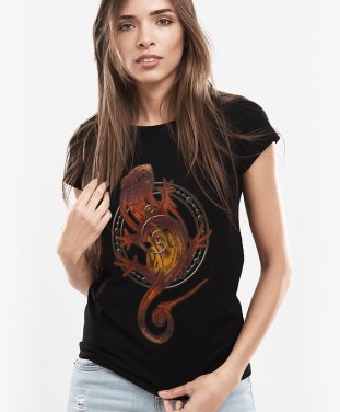 Жіноча футболка Саламандра