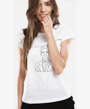 Жіноча футболка Азірафель Добрі передвісники