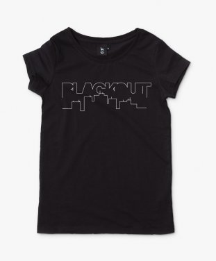 Жіноча футболка Blackout